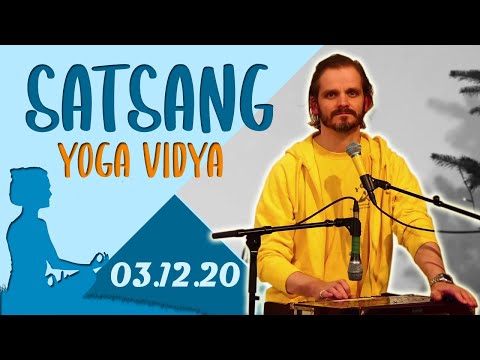 Satsang + Mantrasingen + Meditation mit Ishwara - Yoga Vidya live 20:00 Uhr - 03.12.2020