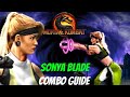 Mortal Kombat Legacy Kollection Sonya Blade Combo Video UMK3 MKT