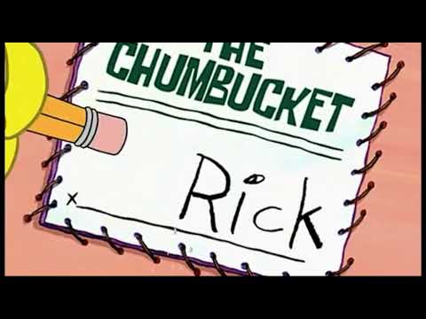 Spongebob Rick Patrick