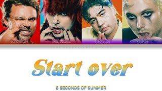 Download lagu 5 Seconds Of Summer 'Start Over' Lyrics [Color Coded ENG_ESP] mp3
