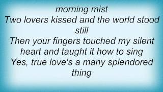 Barry Manilow - Love Is A Many Splendored Thing Lyrics_1