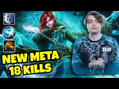 BetBoom Nightfall Unleashing the New Meta Machinegun Windranger Carry Dominates with- 18 Kills!