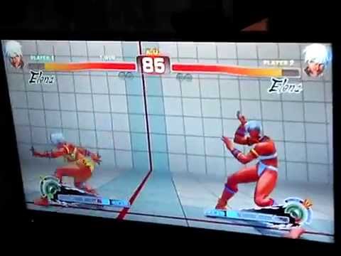 USF4 casuals Apr 11 2015 - Elena mirrors - drjimmy (1p) vs Louie (2p)