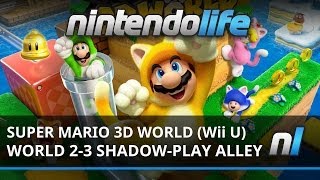 Super Mario 3D World (Wii U) World 2-3 Shadow-Play Alley