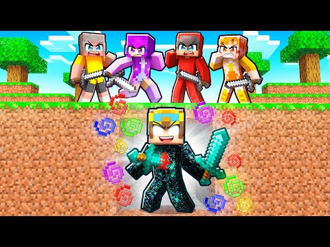 HUNTERS vs IMMORTAL SPEEDRUNNER in Minecraft!