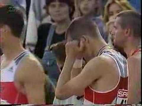110m Hurdles Final 1998 European Championship
