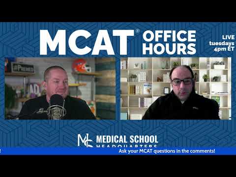 MCAT Office Hours with MSHQ!