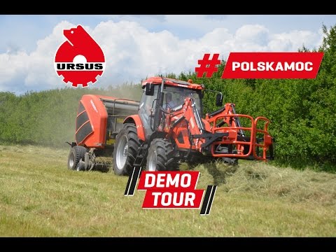 URSUS Demo Tour Mstów 2016 ursus c380 8014h 11054 z 544 z 586 Wystawa rolnicza