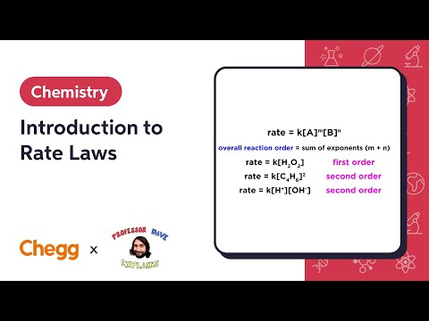 Introduction to Rate Laws | Professor Dave & Chegg Explain