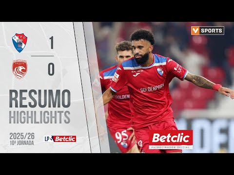Resumo: Gil Vicente 1-0 Santa Clara (Liga 25/26 #10)
