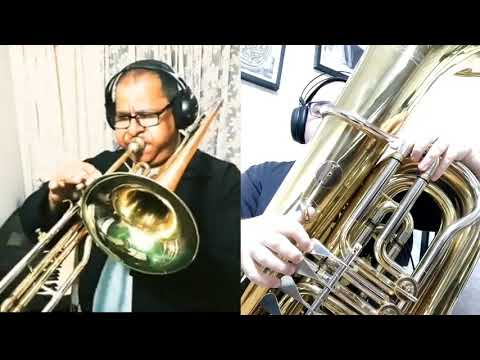 🎼 Hino 13 CCB - Confiemos em Deus 🎶 | Trombone e Tuba | c/ Vildomar Miquilino