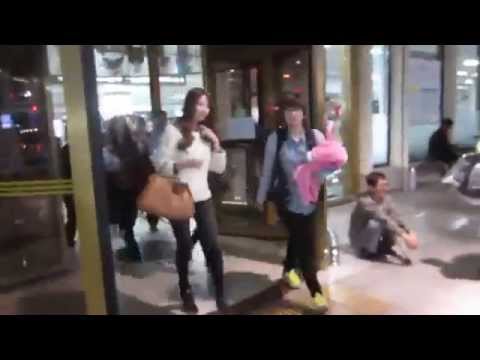 SNSD Taeyeon, Tiffany, Seohyun Arrived Gimpo Airport 2015 Cute Girls