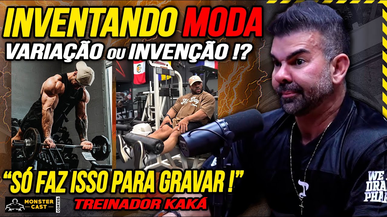 VARIAÇÃO OU INVENÇÃO !? ATLETAS INVENTANDO MODA NOS TREINOS PARA GANHAR HYPE !? | TREINADOR KÁKA