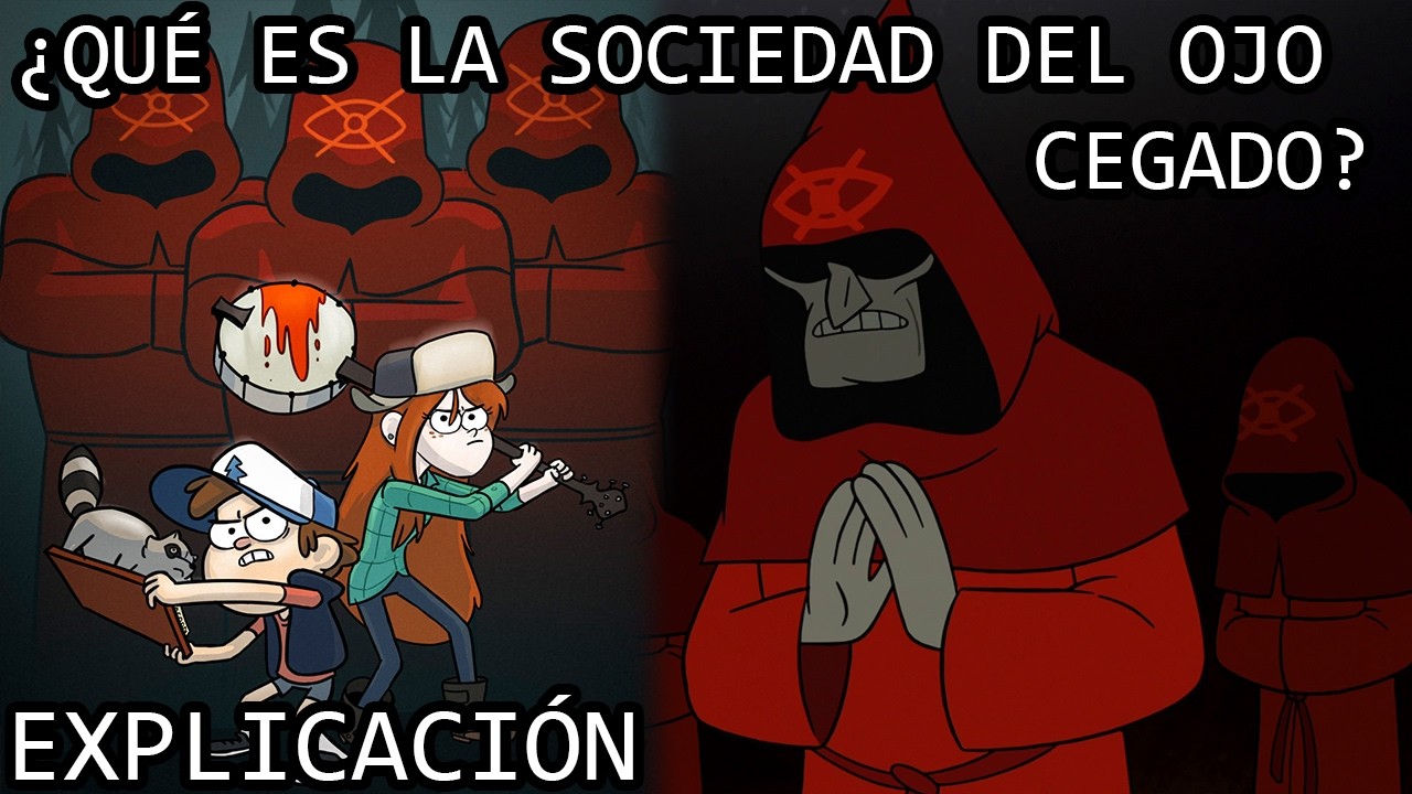 ¿Qué es la Sociedad del Ojo Cegado? | El Origen y Lore de The Blind Eye Society de Gravity Falls
