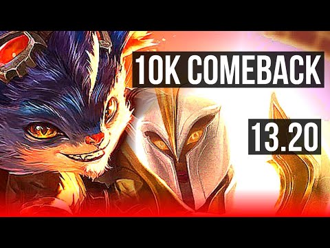 RUMBLE vs KAYLE (TOP) | Comeback, 8/4/15, 300+ games | NA Master | 13.20