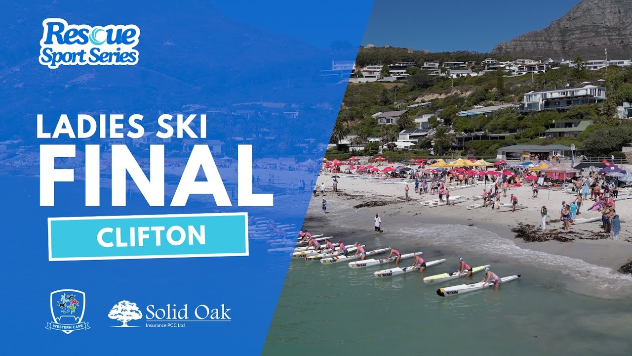 Ladies Surf Ski Race | Clifton | Lifesaving Rescue Sport Series | Full Commentary