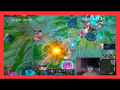 Elosanta VS Kogmaw SCRIPTER In Challenger ⚠️ | Lol Clips Of The Week