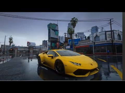 Gta 5 Insane 8K Rain Reflection MOD-Ray-Tracing Ultra Graphics Raw Game on RTX 3080 Ti🔥