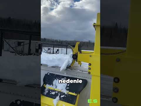 Rusya’da Gişelerde Kurulan Kar Temizleme Makineleri Yakıt Tüketimini Nasıl Azaltıyor