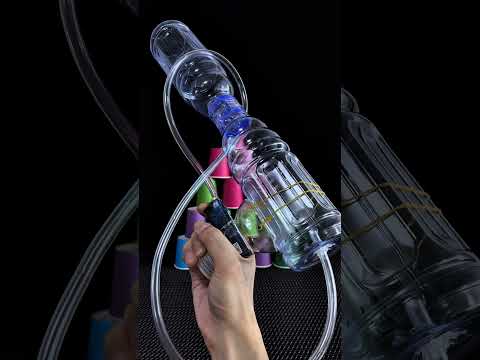 How to make a ‘’plasma cannon‘’ toy out of a drink bottle? #toys #airsoft