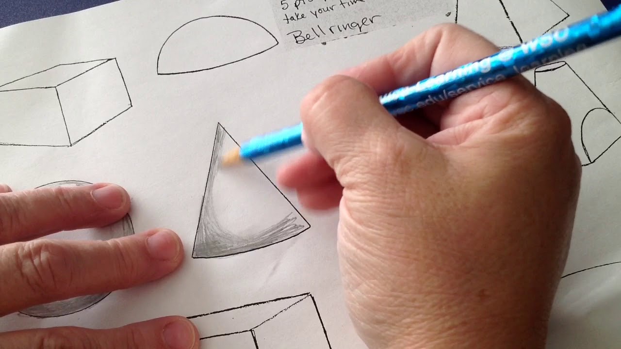 Shading Worksheet - round forms