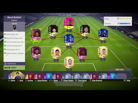 FIFA 18 FUT - FUTTIES RASHFORD SBC