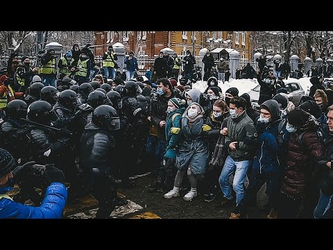 ⚡ МИТИНГ в Москве, штурм СИЗО Матросская Тишина, где находится Алексей Навальный!