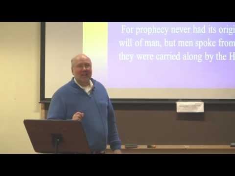 Dr. Ted Hildebrandt, New Testament Survey, Lecture 4, Inspiration, Scribes