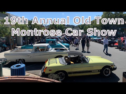 Old Town Montrose Car Show 2021 - 19th Annual