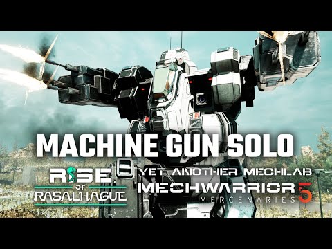Solo Mission with Machine Guns - Mechwarrior 5: Mercenaries Modded | YAML + Rise of Rasalhague 63