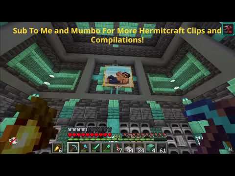 Mumbo Reacts to HotGuy POSTERS - Hermitcraft Moments