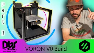 Starting to Look Like a 3D Printer! - Voron V0 Build Part 3