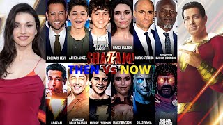 Shazam Cast Then and Now | Then Vs Now | Shazam Cast Real Name and Age video