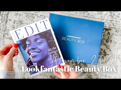 Lookfantastic Beauty Box Unboxing November 2021