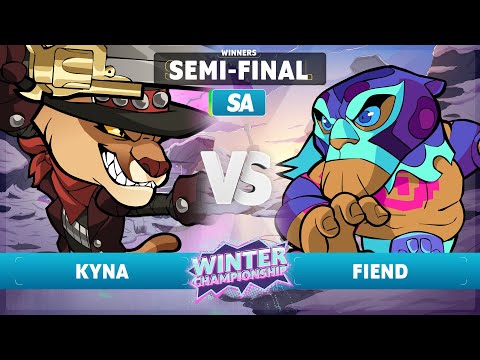Kyna vs. Fiend - Winners Semi-Final - SA - Brawlhalla Winter Championship 2023
