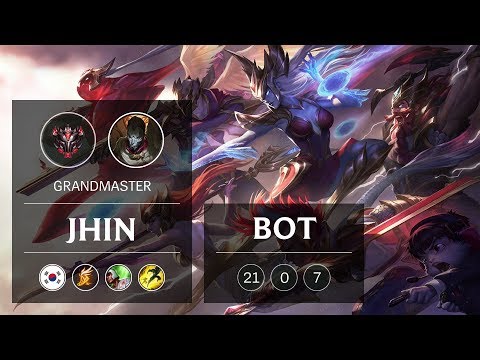 Jhin ADC vs Kai'Sa - KR Grandmaster Patch 9.3