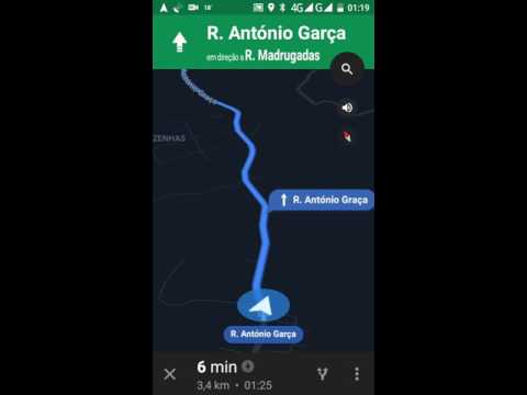 Teste de GPS do vernee thor...