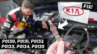 KIA OPTIMA CODE P0130 P0131 P0132 P0133 P0134 P0135 FIX OXYGEN SENSOR
