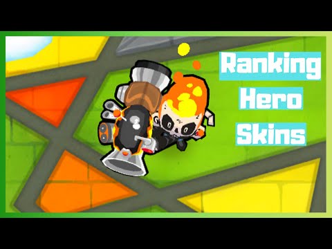 Ranking all HERO SKINS in BTD 6