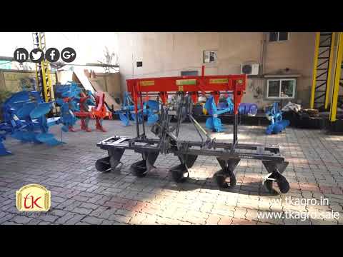 Potato raised bed machinery with fertilizer system cultivato...