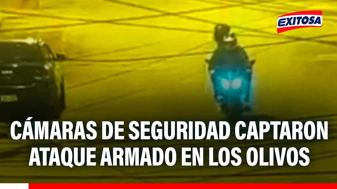 🔴🔵 Cámaras capturaron ataque armado contra centro médico de Los Olivos