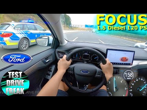 2022 Ford Focus Turnier 1.5 EcoBlue 120 PS TOP SPEED AUTOBAHN DRIVE POV