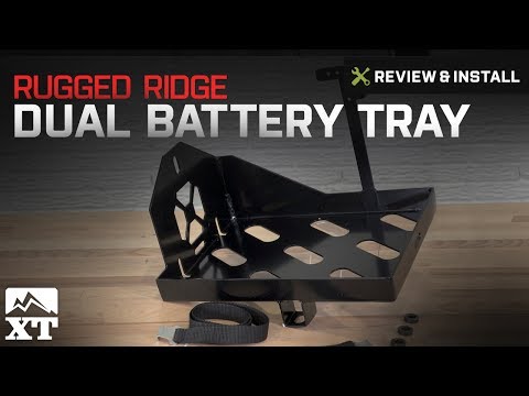 Jeep Wrangler Rugged Ridge Dual Battery Tray (2012-2017 JK) Review