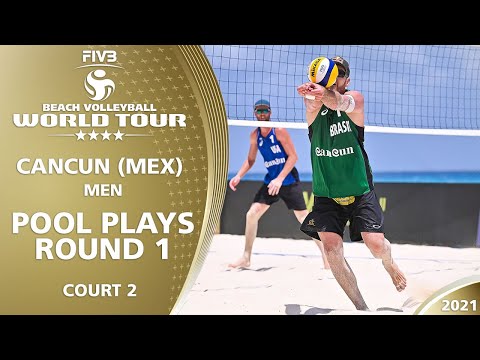 Court 2 | Men's Pool Play - Round 1 | 4* Cancun 2021 #1
