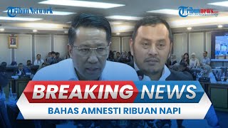 BREAKING NEWS: Rapat DPR & Menteri Hukum, Bahas Amnesti Ribuan Napi hingga Ekstradisi Paulus Thanos