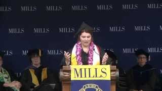 preview picture of video 'Mills College 2014 Commencement: Senior Student Speaker'