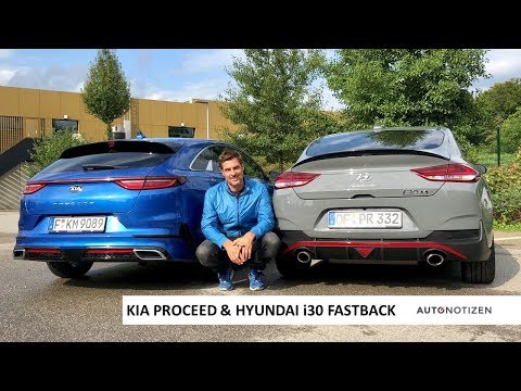 Hyundai i30 Fastback und Kia Proceed - Konzepte im Vergleich