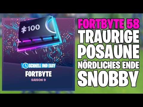 🔹 Fortbyte 58 - Traurige Posaune am nördlichen Ende von Snobby Shores 🔹 | Dari