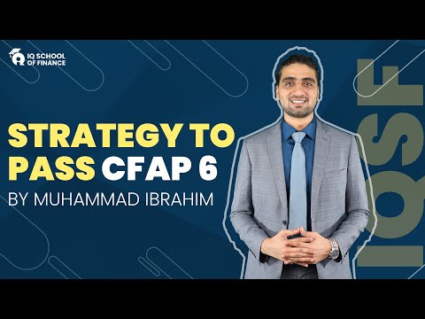 𝐒𝐭𝐫𝐚𝐭𝐞𝐠𝐲 𝐓𝐨 𝐏𝐚𝐬𝐬 𝐂𝐅𝐀𝐏 𝟎𝟔 𝐁𝐲 𝐌𝐮𝐡𝐚𝐦𝐦𝐚𝐝 𝐈𝐛𝐫𝐚𝐡𝐢𝐦