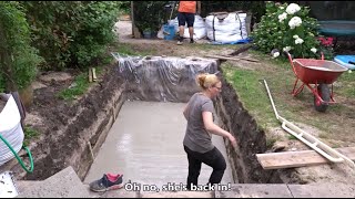 How to build your swimming pool - Step by step